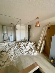 travaux de démolition